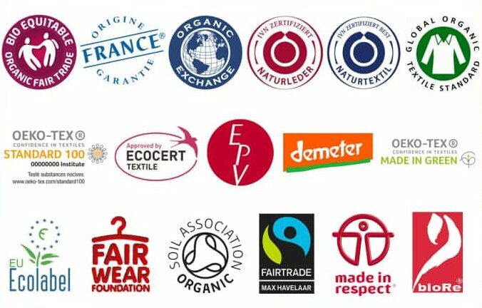 labels écoresponsables textiles