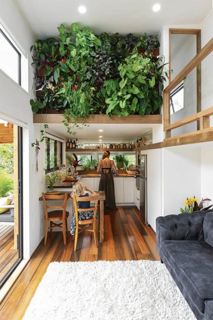 tiny house en toute verdure